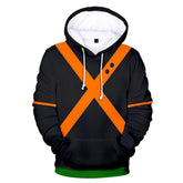 Boku No Hero Academia My Hero Academia Katsuki Bakugo Hoodies Cosplay Costume Training Jacket - INSWEAR